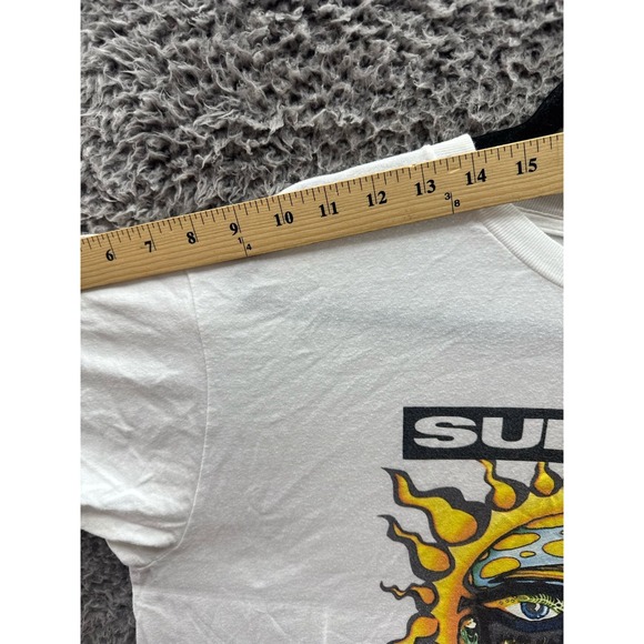 Sublime Sun 2006 Graphic Logo‎ Pre-Shrunk Short Sleeve T-Shirt White Mens Size L - Picture 11 of 12